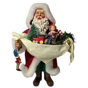 KSA Kurt Adler Fabriche Santa Holding Toys Collectible Christmas Decoration